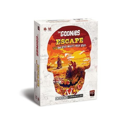 The Op The Goonies Escape with One-Eyed Willys Rich Stuff Board Game 12y+