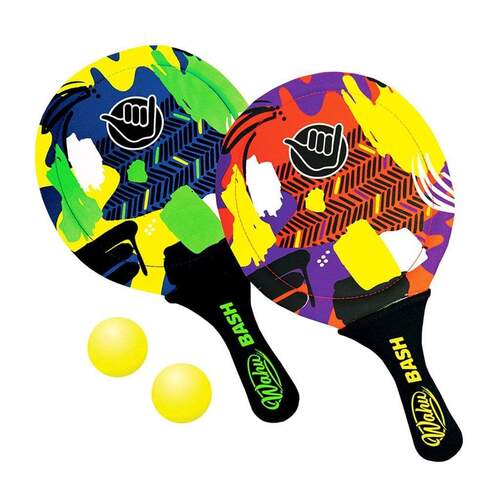 4pc Wahu Beach Bash Set Bats/Balls 6y+