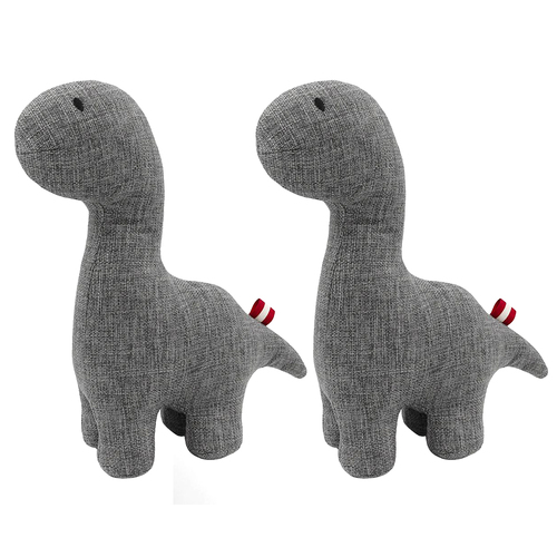 2PK Louie Living Urban Pet/Dog/Cat Toy Davie the Dino Plush