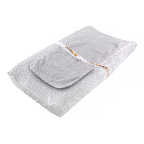 Summer By Ingenuity Baby Changing Essentials Pad Kit - Gray 0m+