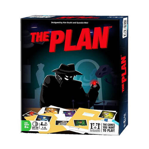 RnR Games The Plan Strategy Card Game Deck Family/Kids 8y+