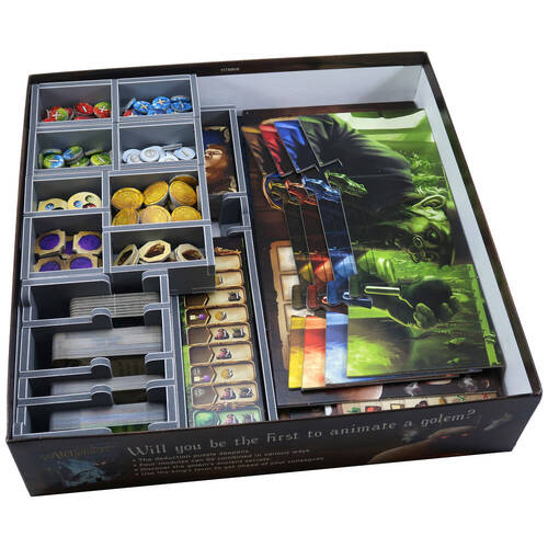 Folded Space Game Box Inserts Organiser For Alchemists RPG