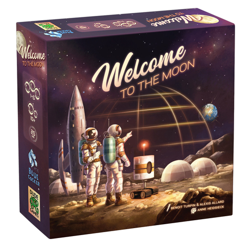 Blue Cocker Welcome to the Moon Kids/Children Board/Card Game 10y+