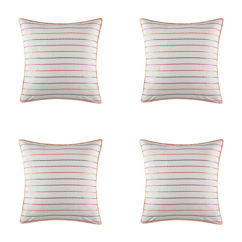 4PK Kas Australia Tarli Euro Throw Pillowcase 65x65cm - Multicoloured