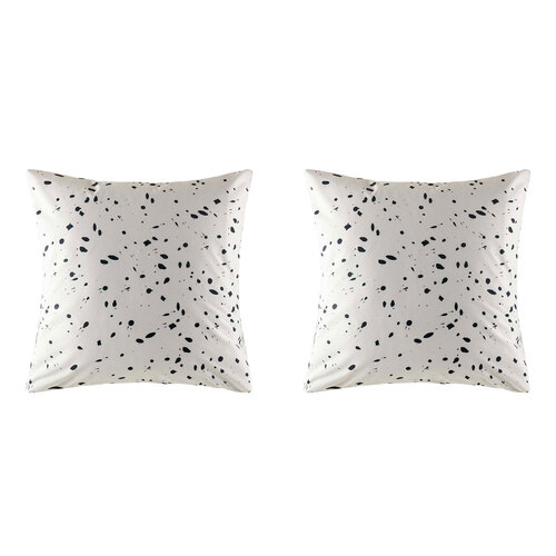 2PK Kas Australia Maier Euro Throw Pillowcase 65x65cm - Multicoloured