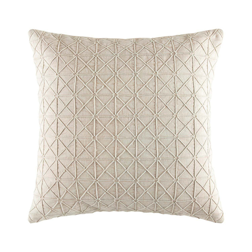 Kas Australia Yarra Filled Cushion Decor Square 50x50cm - Natural