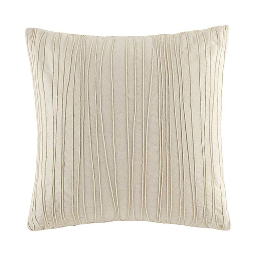 Kas Australia Concerto Filled Cushion Decor Square 50x50cm - Natural