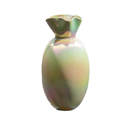 Ben David Babylon Ceramic Flower Vase Home Decor One Size - Rainbow Pearl