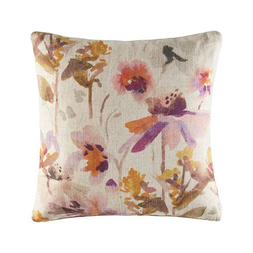 Kas Australia Marcie Filled Cushion Decor Square 50x50cm - Multicoloured