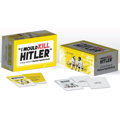 450pc Spite House Studios I Would Kill Hitler Party Card Game 14y+