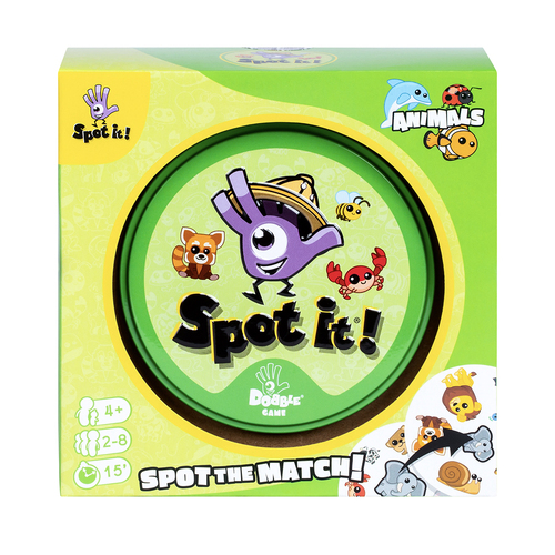 Moose Spot It! Animals Kids/Childrens Dobble Card Game 4y+