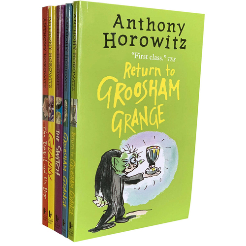 5pc Promotional Anthony Horowitz Wickedly Funny Book Collection Set 10Y+