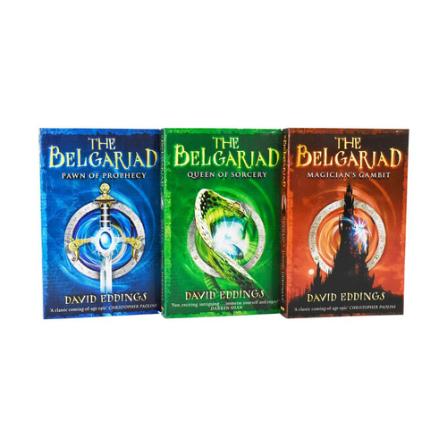 3pc Promotional The Belgariad Book Collection Set 14Y+