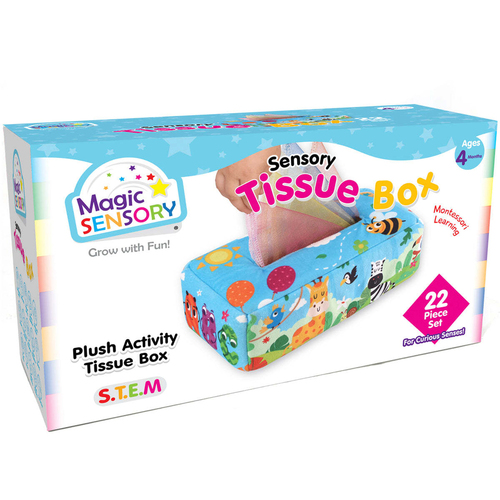 Magic Sensory Tissue Box Kids/Toddler Educational Toy18m+