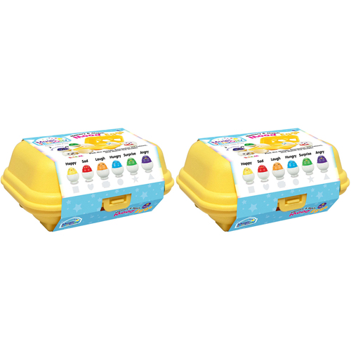 2PK Magic Sensory Mood Eggs Kids/Toddler Educational Toy 18m+