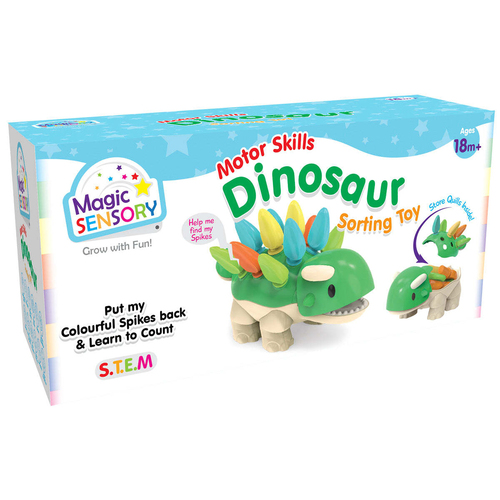 Magic Sensory Fine Motor Skills Kids Sorting Toy - Dinosaur 18m+