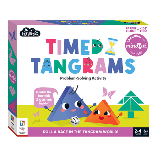 Junior Explorers Timed Tangrams Problem Solving Activity 6y+