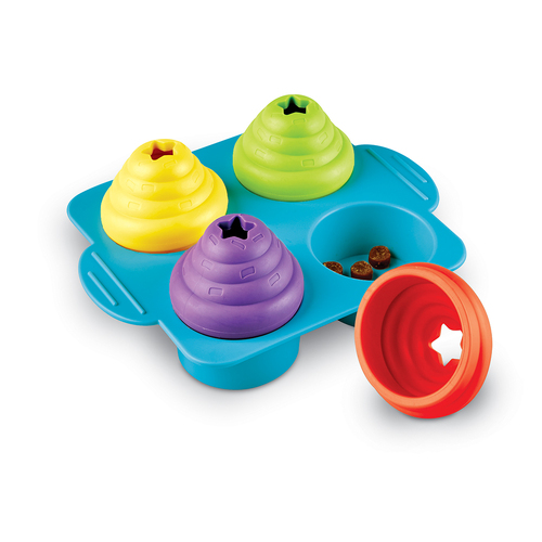 Brightkins Cupcake Party Dog/Pet Treat Dispenser Puzzle/Toy Assorted