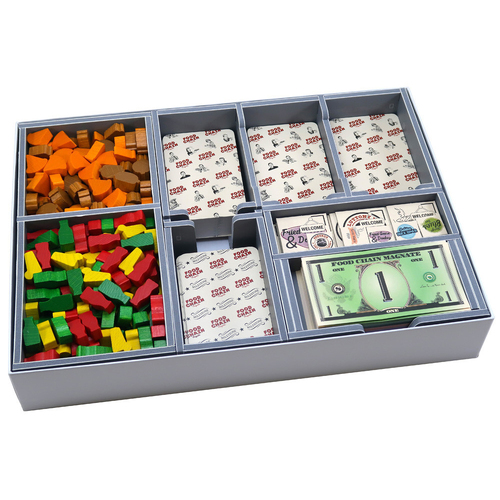 Folded Space Game Inserts Divider Tray - Food Chain Magnate