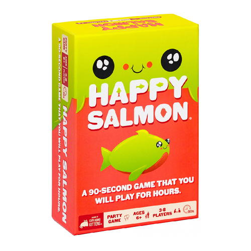 Exploding Kittens Happy Salmon Kids/Children Card Game 6+