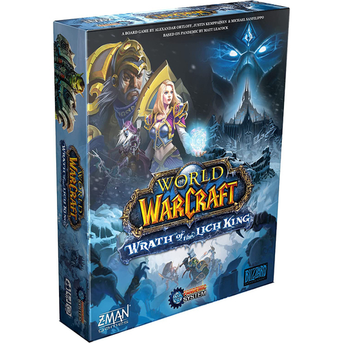 Z-Man Pandemic World of Warcraft Wrath of the Lich King Board Game 14y+