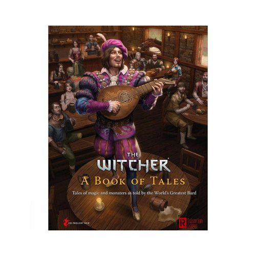 Ross Talsorian The Witcher RPG A Book of Tales Hardcover 176-Page