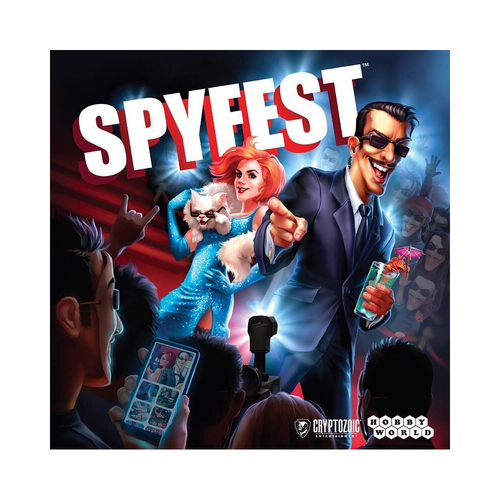 Cryptozoic Spyfest Kids/Children Strategy Board Game 12y+