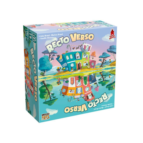 Super Meeple Recto Verso Kids Tabletop Building Board Game 8y+