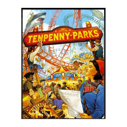 Thunderworks Games Tenpenny Parks Strategy Board Game 14y+