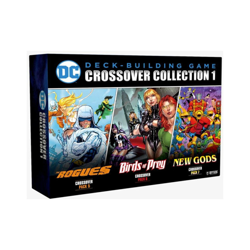 Cryptozoic DC Deck Building Game Crossover Collection 1 Board Game 14y+