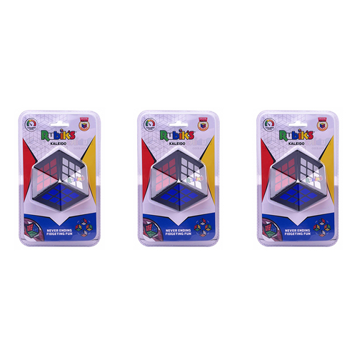 3PK Rubiks Kaleido Fidget Kids/Children Educational Toy 4y+