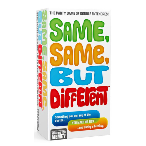 What Do You Meme Same Same But Different Adult Card Game 17+