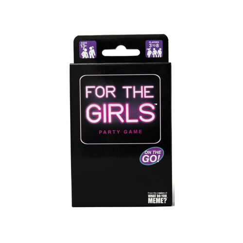 What Do You Meme For The Girls Travel Party Card Game 3-8 Players 13y+