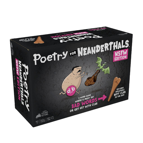 Exploding Kittens Poetry For Neanderthals NSFW Edition 17y+