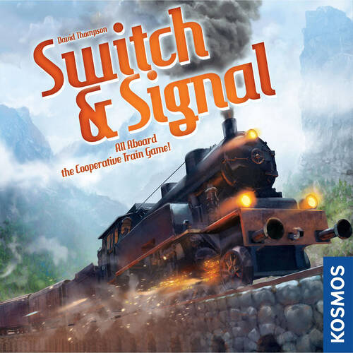 Kosmos Switch & Signal Train Cooperative Tabletop Board Game 10y+