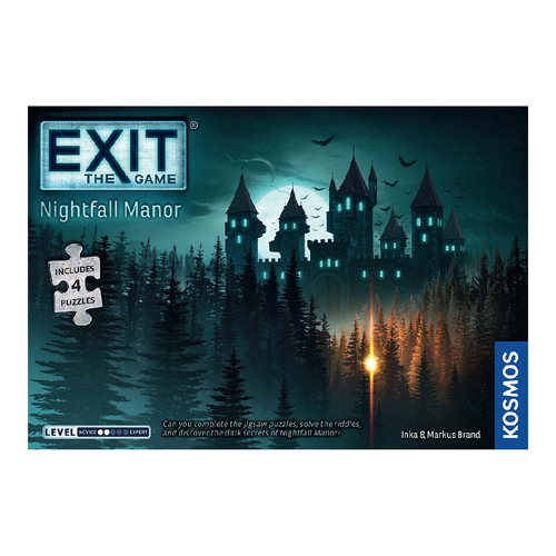 Kosmos Exit The Game Nightfall Manor w/ Jigsaw Puzzle 10y+