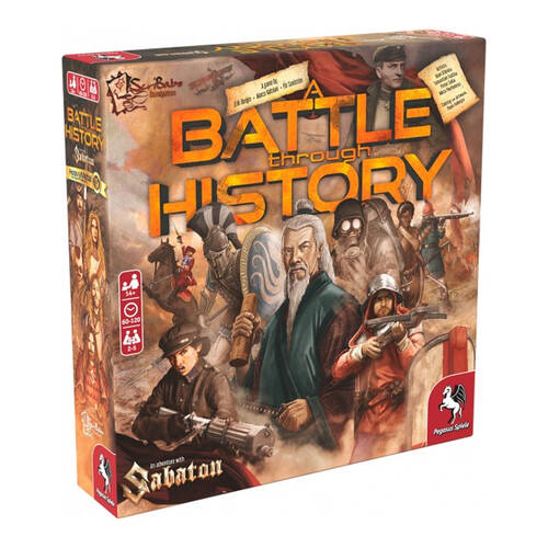 Pegasus Spiele A Battle Through History w/ Sabaton Board Game Set 14y+