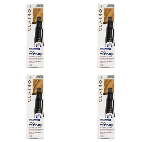 4PK Clairol 45ml Root Touch-Up Colour Blending Gel - Blonde