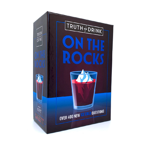 Cut Games Truth or Drink On The Rocks Party Card Game Adult 18y+