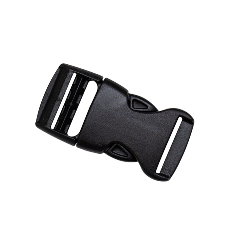 GMP Trovato Premium Plastic Side Release Buckle 20mm Bag 15 Black