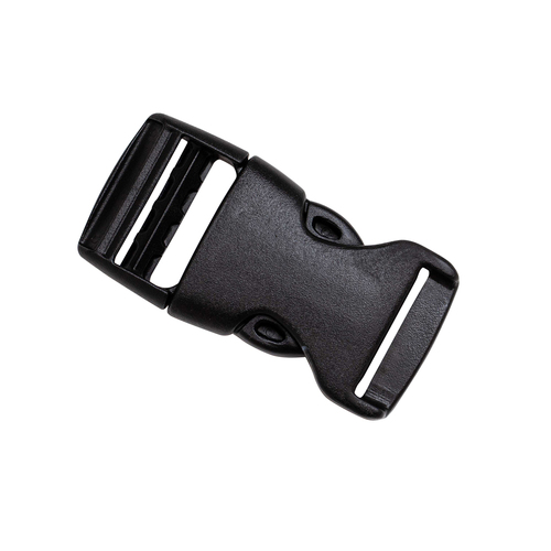 GMP Trovato Premium Plastic Side Release Buckle 25mm Bag 10 Black