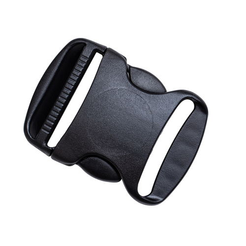 GMP Trovato Premium Plastic Side Release Buckle 50mm Bag 6 Black