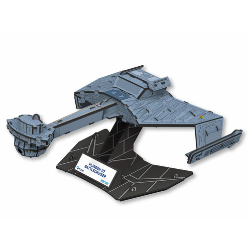 Quantum Mechanix Qraftworks Star Trek 3D Model Kit Klingon D7 Battlecruiser