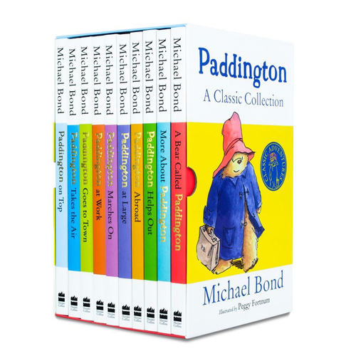 10pc Harper Collins Paddington A Classic Collection Book Set