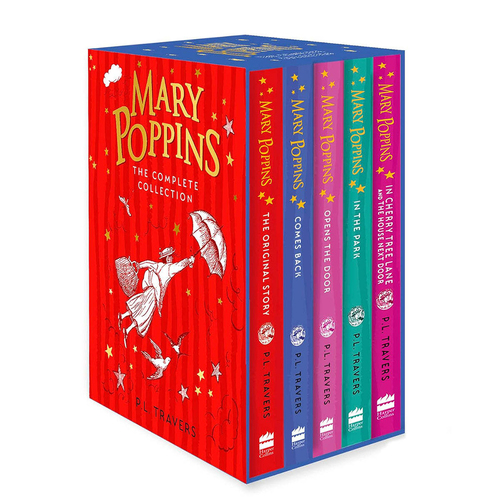 Harper Collins Mary Poppins The Complete Collection Box Set 12y+