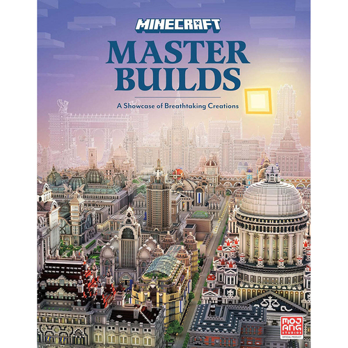 Harper Collins Minecraft Master Builds Kids Hardcover Book 8y+