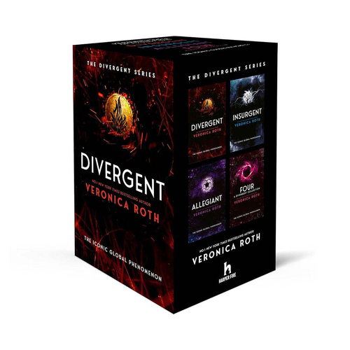 Harper Collins Divergent Series 4-Book Collection Box Set 12y+