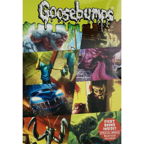 8pc Promotional Goosebumps Frightening Collection Book Box Set 8-12Y+