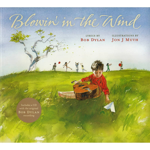 Promotional Blowin In the Wind Kids Mixed Media Hardcover Book 5y+