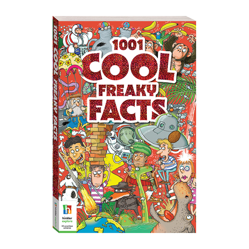 Wonderfull001 Cool Freaky Facts Soft Cover Fact Book 6y+